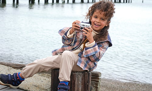 Kids' Fleece Lined Flannel Shirt