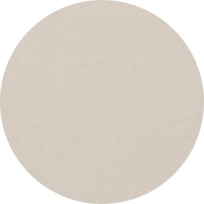 A circular swatch of a brown bed sheet.