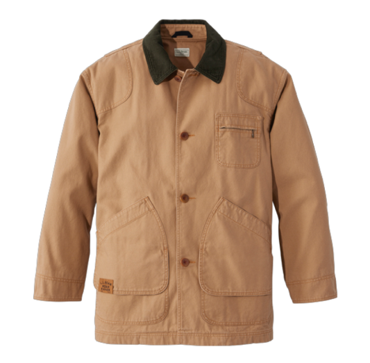 An L. L. Bean Field Coat.