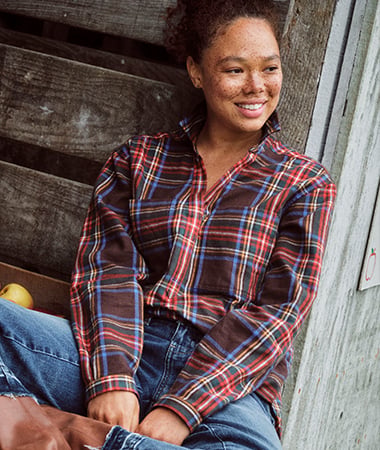 Women's Scotch Plaid Flannel
