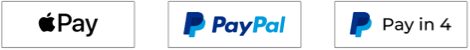 apple pay and paypal icons