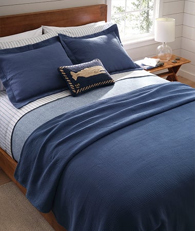 Sunwashed Percale Sheet Collections
