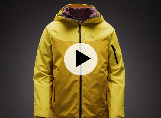 A Wildcat Jacket with a Play Video button in the center.